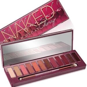 Naked Cherry Eyeshadow Palette 12 Color Full Size Matte Shimmer Makeup